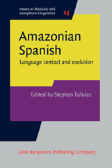 E-book, Amazonian Spanish, John Benjamins Publishing Company