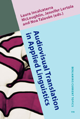 E-book, Audiovisual Translation in Applied Linguistics, John Benjamins Publishing Company