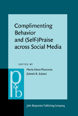 eBook, Complimenting Behavior and (Self-)Praise across Social Media, John Benjamins Publishing Company