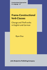 E-book, Frame-Constructional Verb Classes, John Benjamins Publishing Company