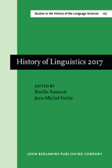 eBook, History of Linguistics 2017, John Benjamins Publishing Company