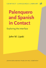 E-book, Palenquero and Spanish in Contact, Lipski, John M., John Benjamins Publishing Company