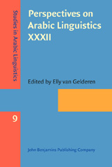 E-book, Perspectives on Arabic Linguistics XXXII, John Benjamins Publishing Company