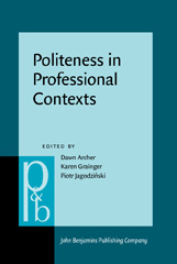 E-book, Politeness in Professional Contexts, John Benjamins Publishing Company