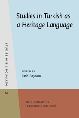 E-book, Studies in Turkish as a Heritage Language, John Benjamins Publishing Company