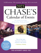 E-book, Chase's Calendar of Events 2021 : The Ultimate Go-to Guide for Special Days, Weeks and Months, Bernan Press
