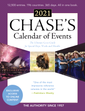 E-book, Chase's Calendar of Events 2021 : The Ultimate Go-to Guide for Special Days, Weeks and Months, Bernan Press
