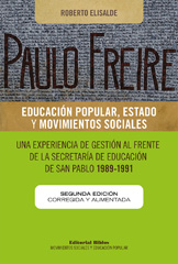E-book, Paulo Freire : educación popular, Estado y movimentos sociales, Elisalde, Roberto, Editorial Biblos