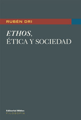 eBook, Ethos, ética y sociedad, Editorial Biblos