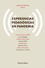E-book, Experiencias pedagógicas en pandemia, Editorial Biblos