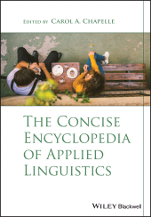 E-book, The Concise Encyclopedia of Applied Linguistics, Blackwell