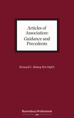 E-book, Articles of Association : Guidance and Precedents, Bloomsbury Publishing
