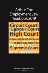 eBook, Arthur Cox Employment Law Yearbook 2019, Bloomsbury Publishing