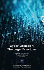 E-book, Cyber Litigation : The Legal Principles, QC, Dean Armstrong, Bloomsbury Publishing
