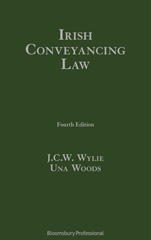 E-book, Irish Conveyancing Law, Wylie, J C W., Bloomsbury Publishing
