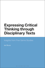 E-book, Expressing Critical Thinking through Disciplinary Texts, Bloomsbury Publishing