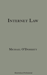 E-book, Internet Law, O'Doherty, Michael, Bloomsbury Publishing
