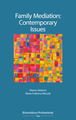 E-book, Family Mediation : Contemporary Issues, Bloomsbury Publishing