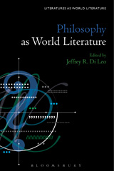 E-book, Philosophy as World Literature, Bloomsbury Publishing