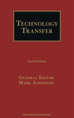 eBook, Technology Transfer, Anderson, Mark, Bloomsbury Publishing