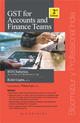 E-book, GST for Accounts and Finance Teams, Chatterjee, B D., Bloomsbury Publishing