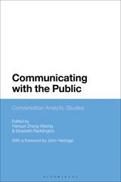 eBook, Communicating with the Public : Conversation Analytic Studies, Bloomsbury Publishing
