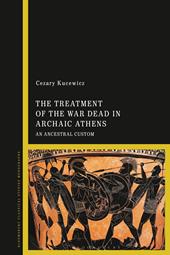 E-book, The Treatment of the War Dead in Archaic Athens : An Ancestral Custom, Bloomsbury Publishing
