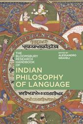 E-book, The Bloomsbury Research Handbook of Indian Philosophy of Language, Bloomsbury Publishing