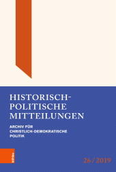 eBook, Historisch-politische Mitteilungen : Archiv für Christlich-Demokratische Politik. Band 26, Böhlau Köln