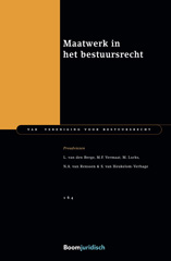 E-book, Maatwerk in het bestuursrecht : Preadviezen, Koninklijke Boom uitgevers