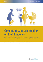 E-book, Omgang tussen grootouders en kleinkinderen : Een sociaalwetenschappelijke en rechtsvergelijkende studie, Koninklijke Boom uitgevers
