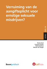 eBook, Verruiming van de aangifteplicht voor ernstige seksuele misdrijven?, Koninklijke Boom uitgevers