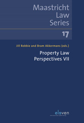 E-book, Property Law Perspectives VII, Koninklijke Boom uitgevers