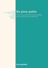 eBook, En plein public : Praktijk en jurisprudentie bij openlijke geweldpleging tegen functionarissen met een publieke taak, Koninklijke Boom uitgevers