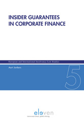 E-book, Insider Guarantees in Corporate Finance, Koninklijke Boom uitgevers