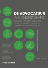 E-book, De advocatuur als onderneming : Een gids voor de succesvolle en winstgevende exploitatie van een advocatenkantoor, Koninklijke Boom uitgevers