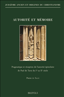 E-book, Autorité et mémoire : Pragmatique et réception de l'autorité épistolaire de Paul de Tarse du Ier au IIe siècle, Brepols Publishers