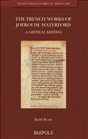 E-book, The French Works of Jofroi de Waterford, Brepols Publishers
