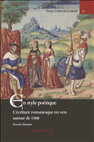 E-book, En style poétique : L'Écriture romanesque en vers autour de 1500, Brepols Publishers