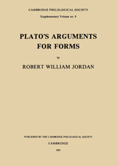 eBook, Plato's Arguments for Forms, Jordan, Robert William, Casemate