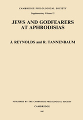eBook, Jews and Godfearers at Aphrodisias : Greek Inscriptions with Commentary, Reynolds, J., Casemate