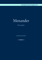 E-book, Menander : Eleven Plays, Casemate Group