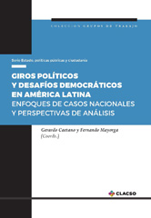 E-book, Giros políticos y desafíos democráticos en América Latina : enfoques de casos nacionales y perspectivas de análisis, Consejo Latinoamericano de Ciencias Sociales