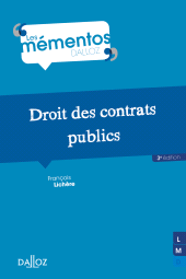 E-book, Droit des contrats publics, Éditions Dalloz