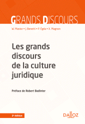 E-book, Les grands discours de la culture juridique, Éditions Dalloz