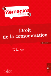 E-book, Droit de la consommation., Éditions Dalloz