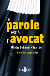 E-book, La parole est à l'avocat, Éditions Dalloz