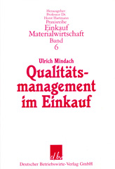 eBook, Qualitätsmanagement im Einkauf., Mindach, Ulrich, Deutscher Betriebswirte-Verlag