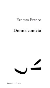 E-book, Donna cometa, Donzelli Editore