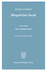 E-book, Bürgerliches Recht. : Ein Lehrbuch seiner Grundzüge. 4. Bd.: Das Familienrecht., Duncker & Humblot
